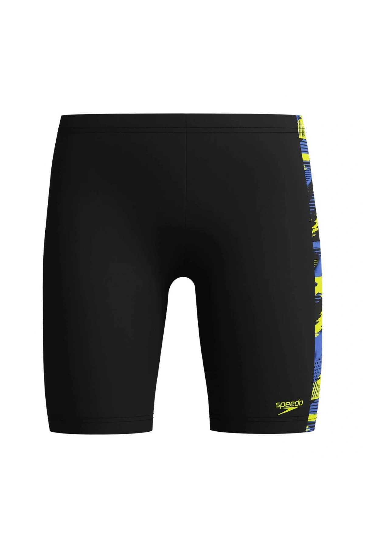 Speedo Hyperboom Panel Jam-mer Erkek Çocuk Yüzücü Mayosu Siyah-Sarı