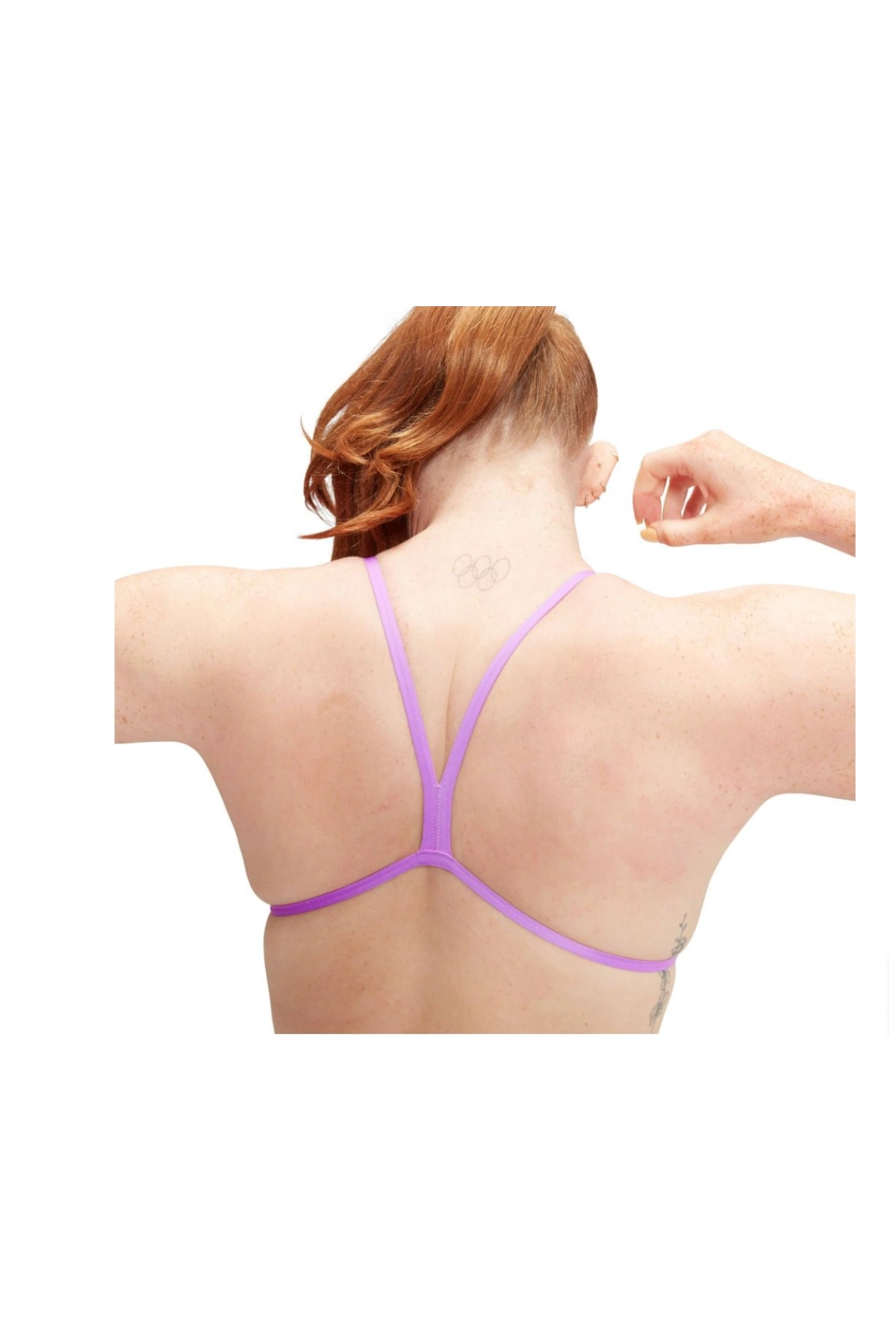 Speedo Lov Dıgı Vbk Kadın Yüzücü Mayosu Sarı-Mavi