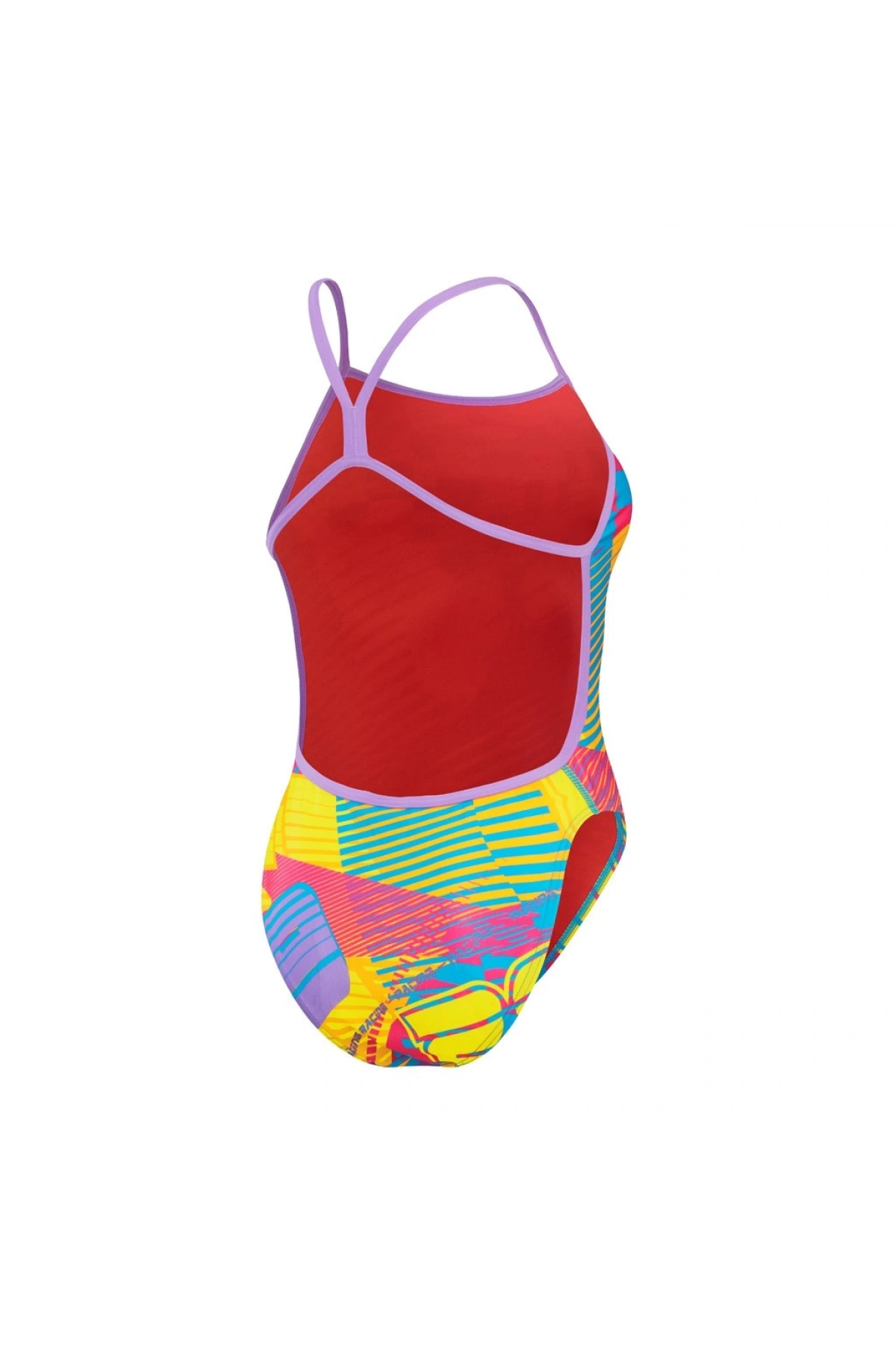 Speedo Lov Dıgı Vbk Kadın Yüzücü Mayosu Sarı-Mavi