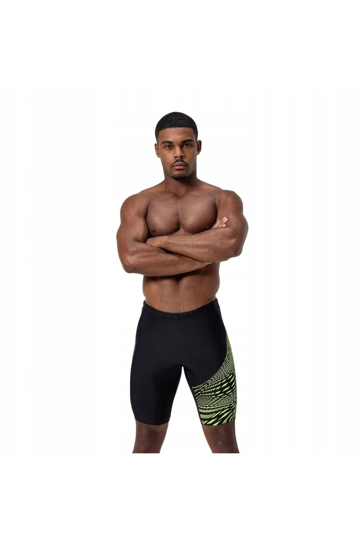 Speedo Medley Logo Jam-mer Erkek Mayo Şort Siyah-Yeşil