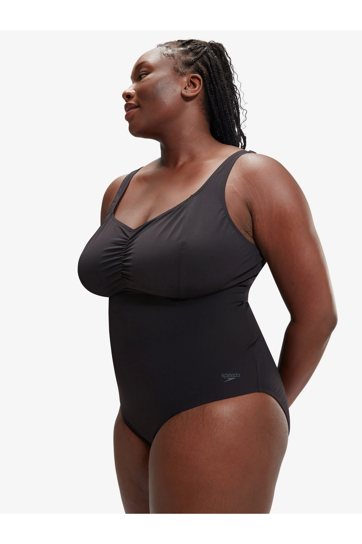 Speedo Spdscu Aquanıte Kadın Yüzücü Mayosu Siyah