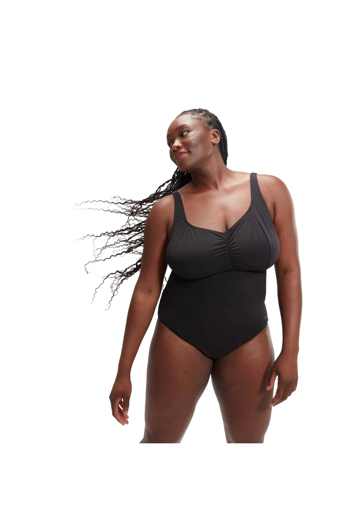 Speedo Spdscu Aquanıte Kadın Yüzücü Mayosu Siyah