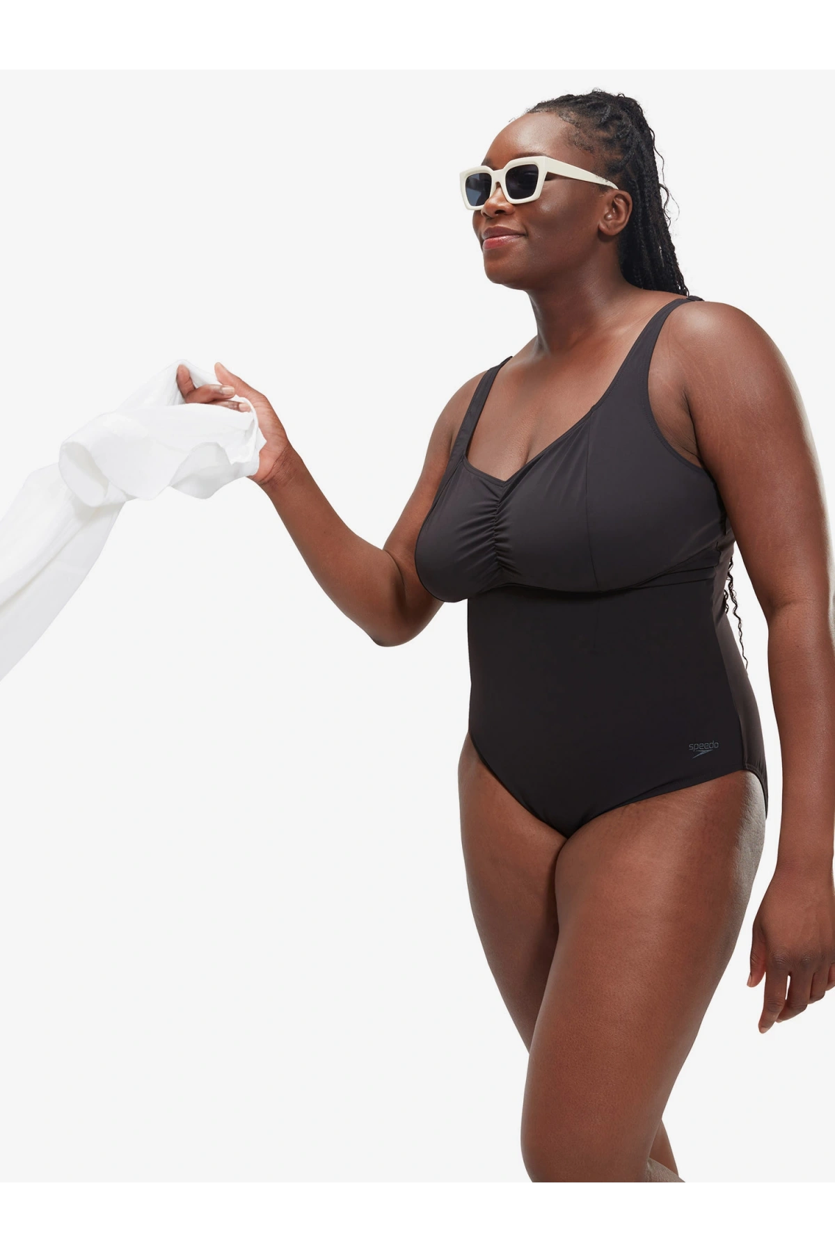 Speedo Spdscu Aquanıte Kadın Yüzücü Mayosu Siyah