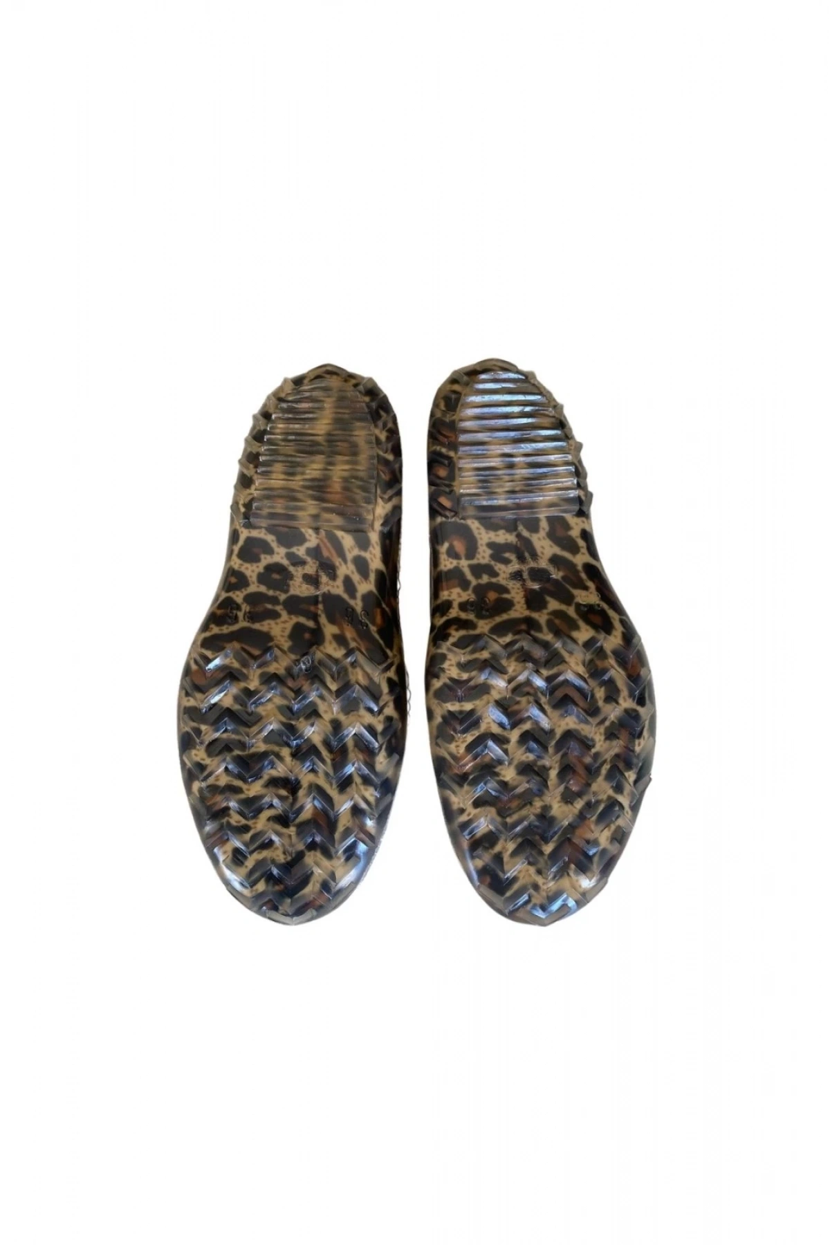 Zenne Çiçekli Bahçe ve Tarım Kadın Ayakkabısı 36-40 Leopar