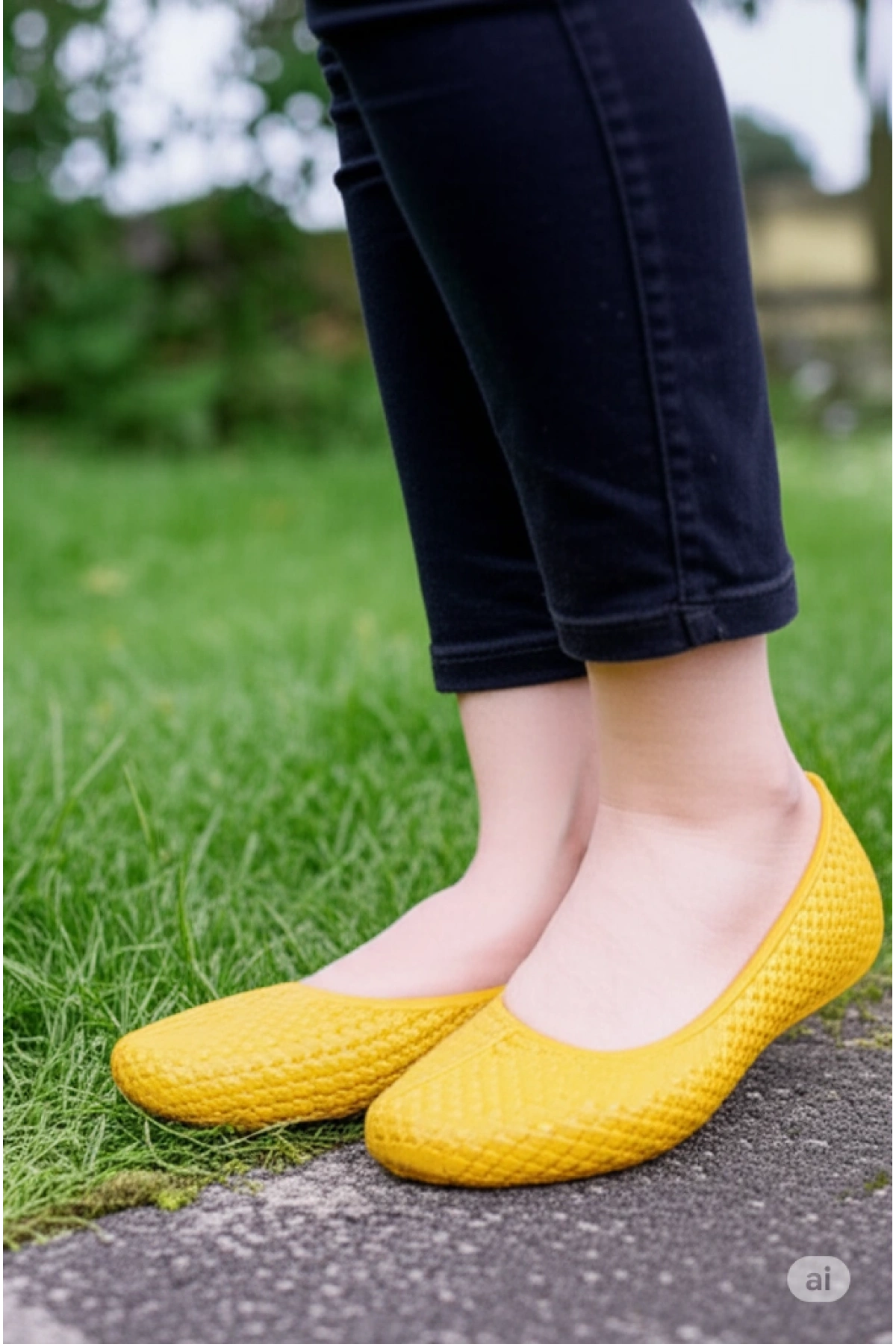 Zenne Makosen Bahçe ve Tarım Kadın Ayakkabısı 36-40 Sarı