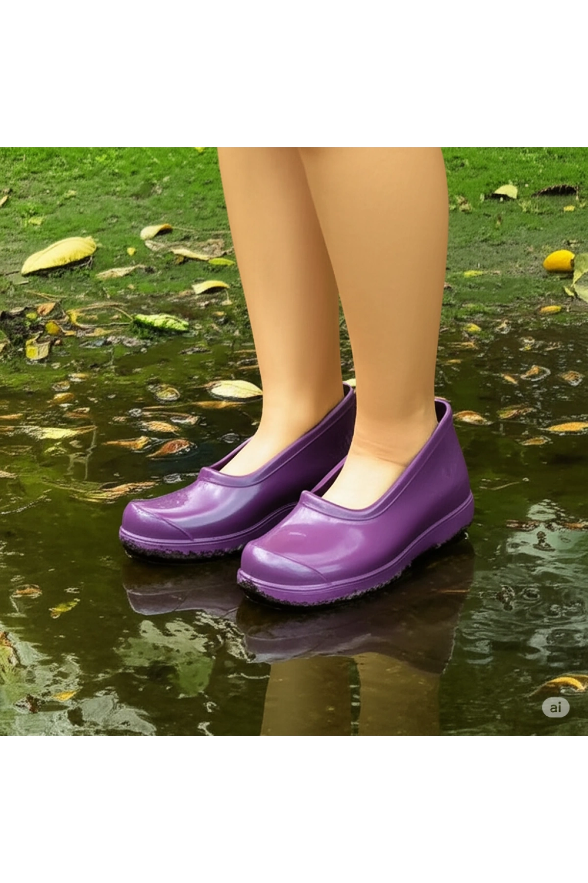 Zenne Renkli Çıplak Bahçe ve Tarım Kadın Ayakkabısı 35-41 Mürdüm