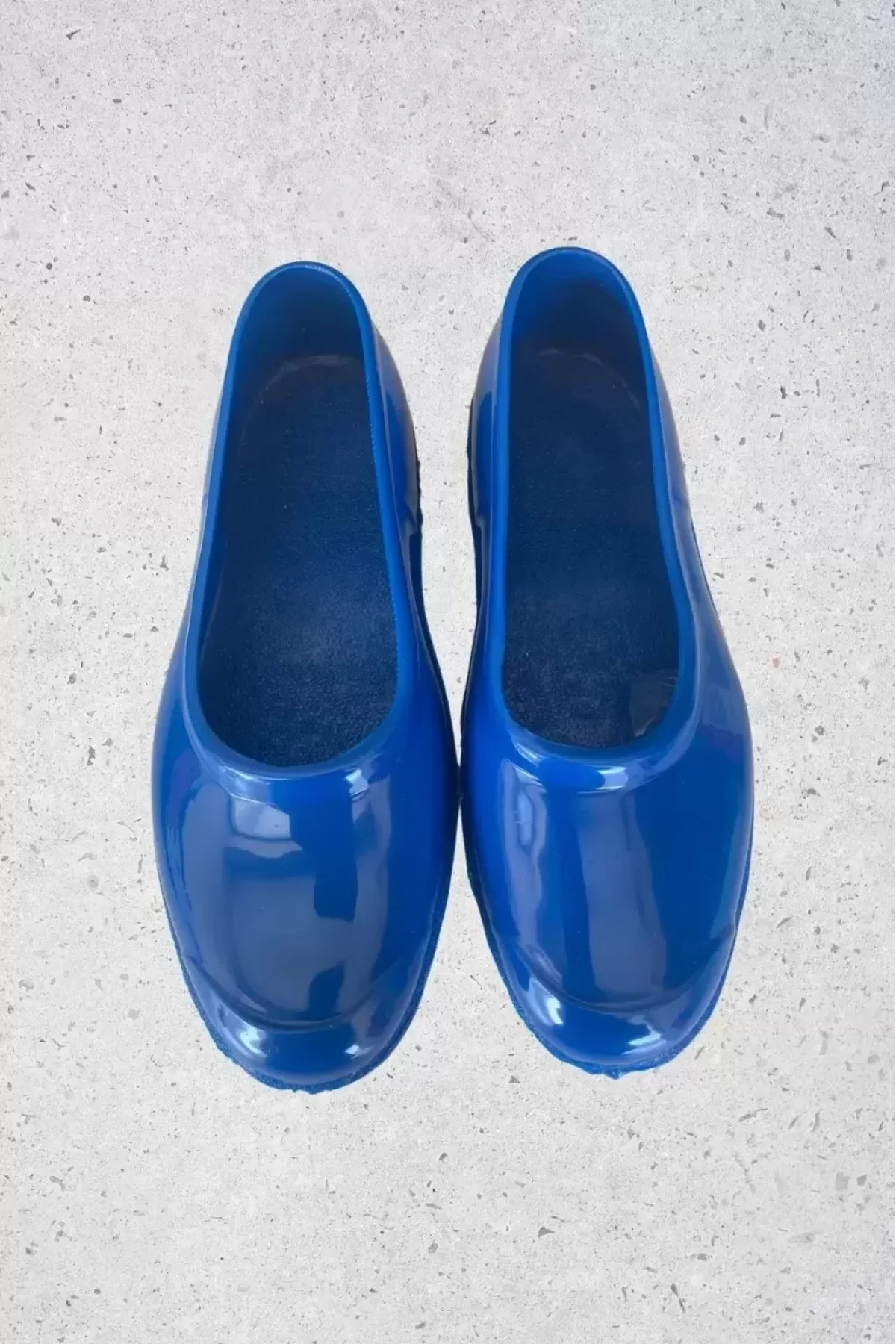 Zenne Renkli Çıplak Bahçe Tarım Kadın Ayakkabısı 35-41 Mavi