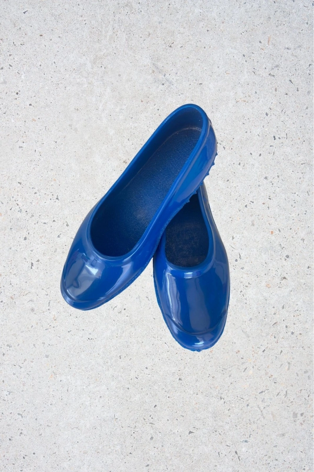 Zenne Renkli Çıplak Bahçe Tarım Kadın Ayakkabısı 35-41 Mavi