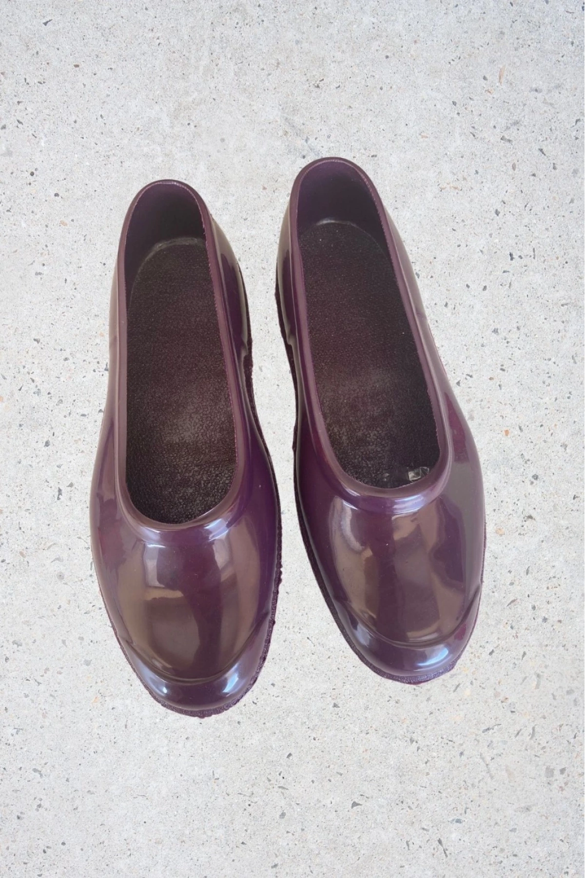 Zenne Renkli Çıplak Bahçe ve Tarım Kadın Ayakkabısı 35-41 Mürdüm