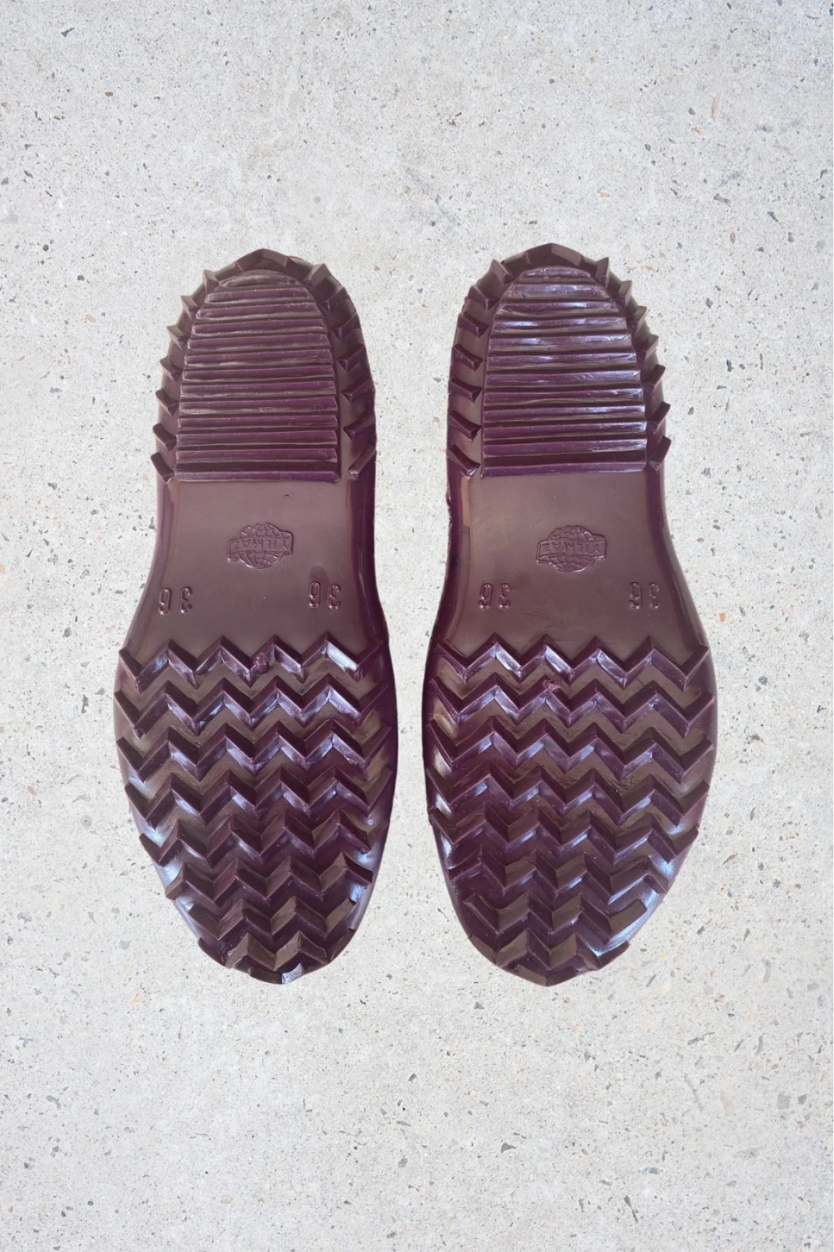 Zenne Renkli Çıplak Bahçe ve Tarım Kadın Ayakkabısı 35-41 Mürdüm