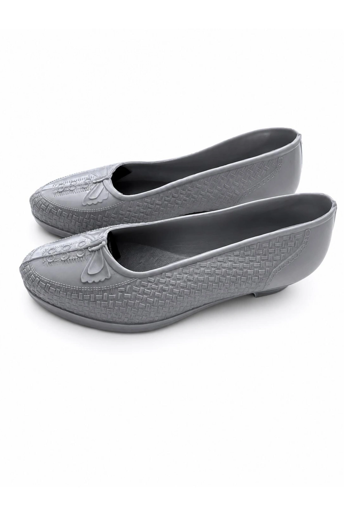 Zenne Topuklu Çaça Makosen 36-40 Gri