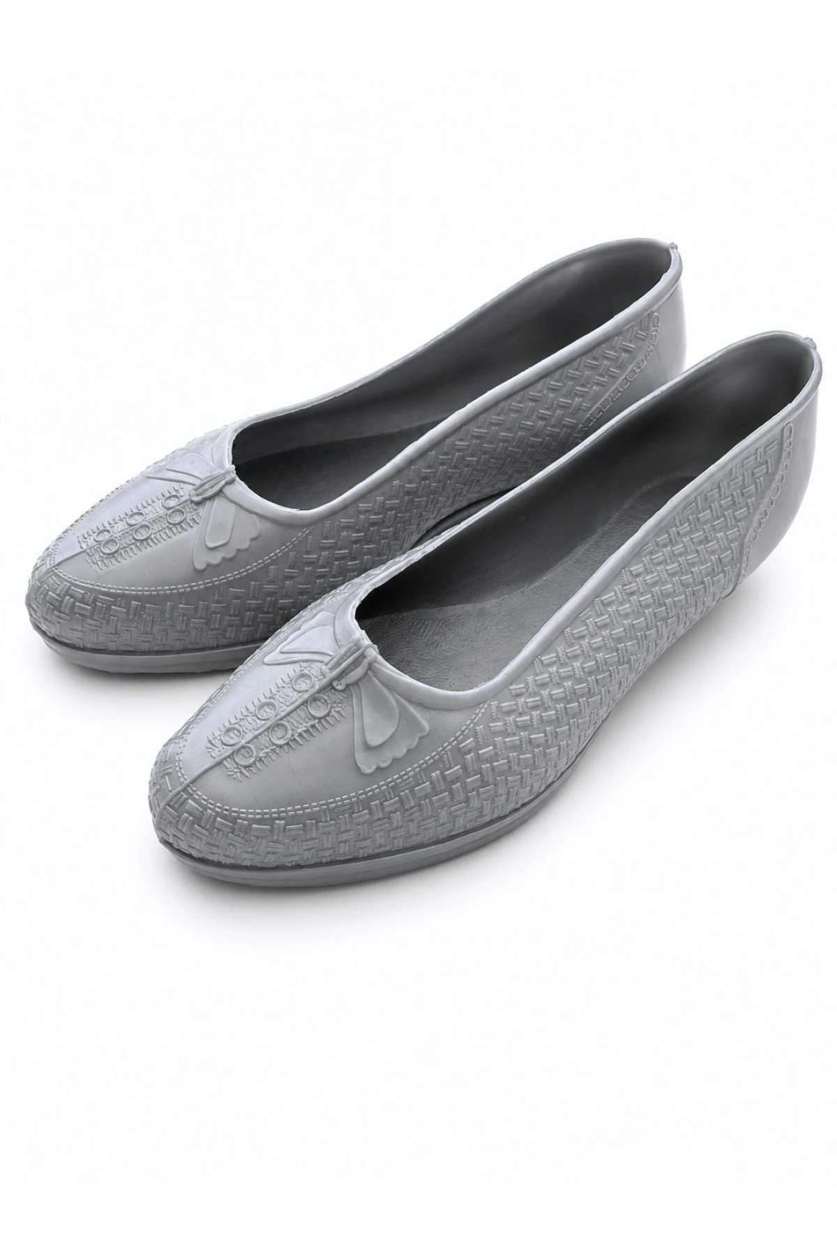 Zenne Topuklu Çaça Makosen 36-40 Gri