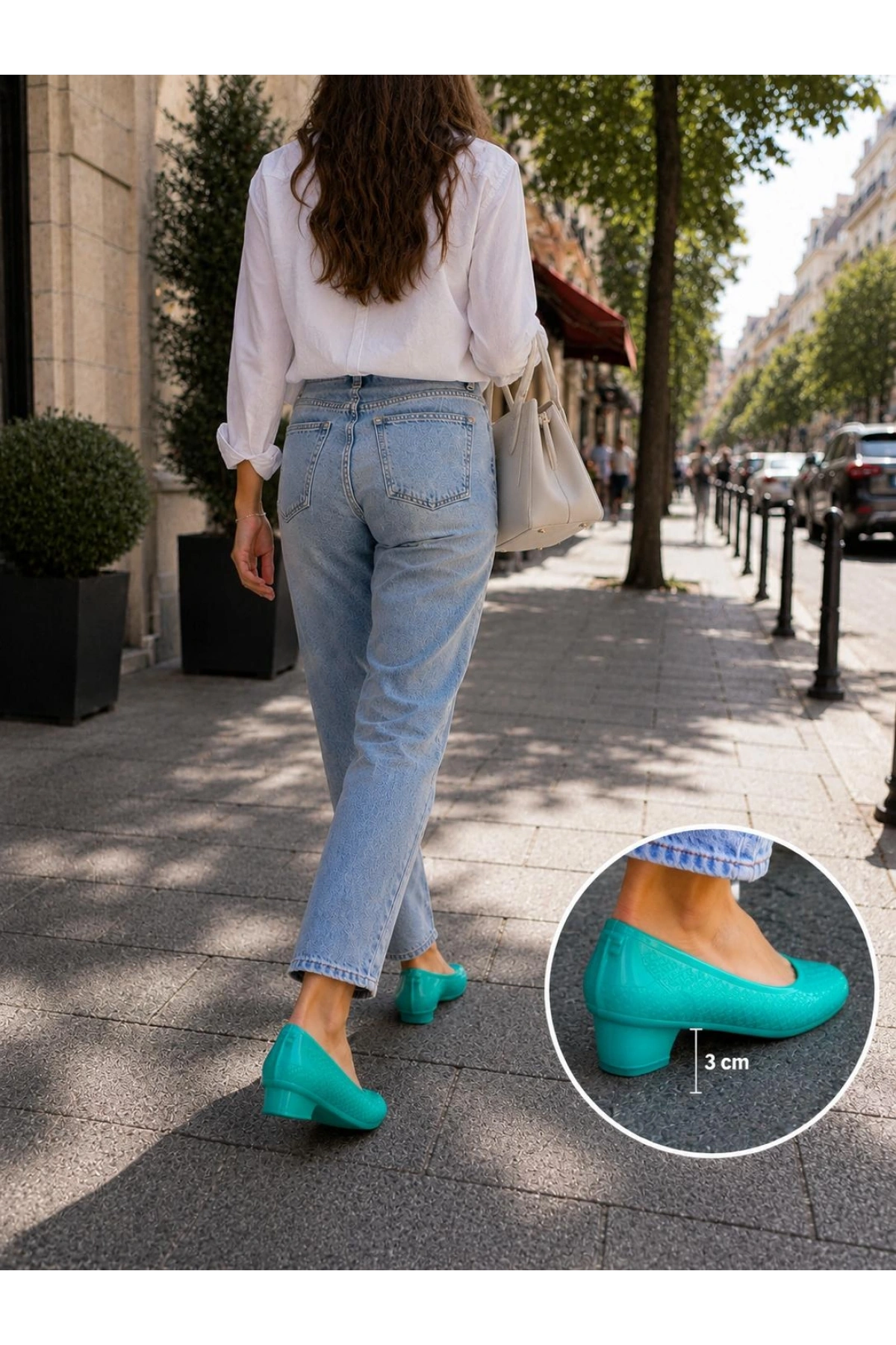 Zenne Topuklu Çaça Makosen 36-40 Yeşil