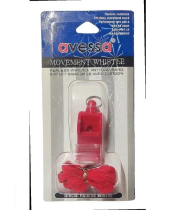 Avessa Dk-10 120 Desibel İpli Kırmızı Düdük