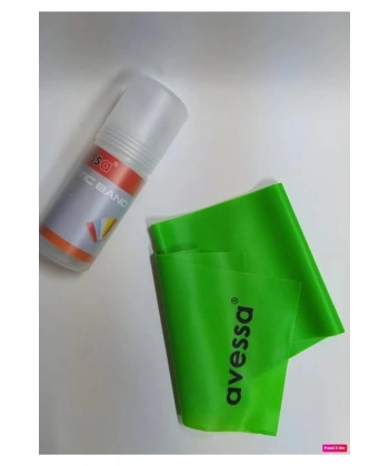 Avessa Tüpte Pilates Lastiği Orta Sert Direnç 40 mm Yeşil