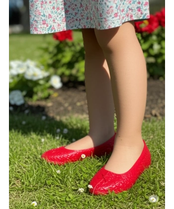 Bebe Makosen Bahçe ve Tarım Kız Çocuk Ayakkabısı 21-25 Kırmızı