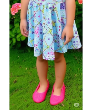 Bebe Makosen Bahçe ve Tarım Kız Çocuk Ayakkabısı 21-25 Pembe