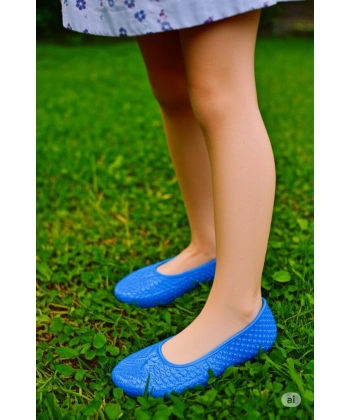 Filet Makosen Bahçe ve Tarım Kız Çocuk Ayakkabısı 31-35 Mavi
