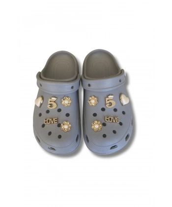 Lovıta C.r.o.c.s Model Terlik 36-40 Gri