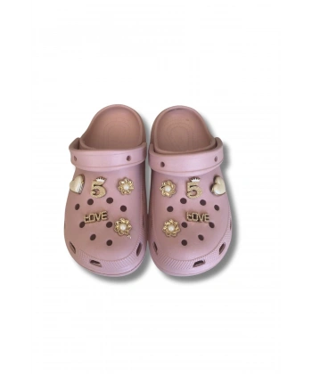 Lovita C.r.o.c.s Model Terlik 36-40 Pudra