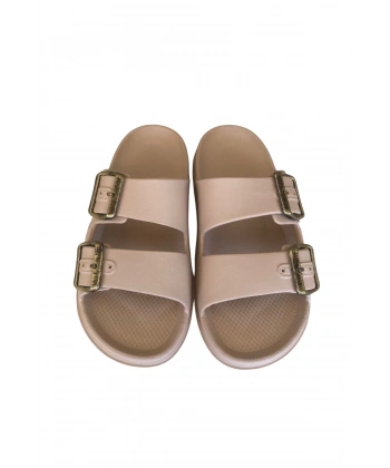 Lovita Tokalı Erkek Terlik 41-45 Krem