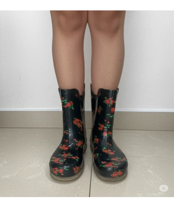 Potin Kadın Yağmur Botu 36-40 Kırmızı