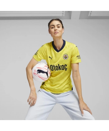 Puma 772008-04 Fsk Away 23/24 Kadın Forma Sarı-Lacivert