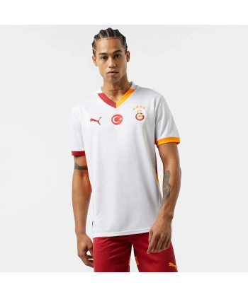 Puma 779652-02 Galatasaray 24/25 Erkek Deplasman Forması Beyaz