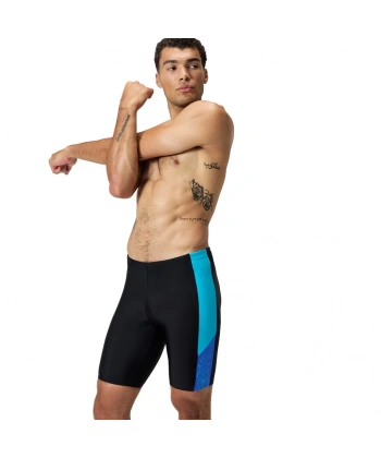 Speedo Dive Splice Jam-mer Erkek Yüzücü Mayosu Siyah