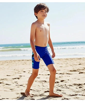 Speedo Hyperboom Panel Jam-mer Erkek Çocuk Yüzücü Mayosu Mavi