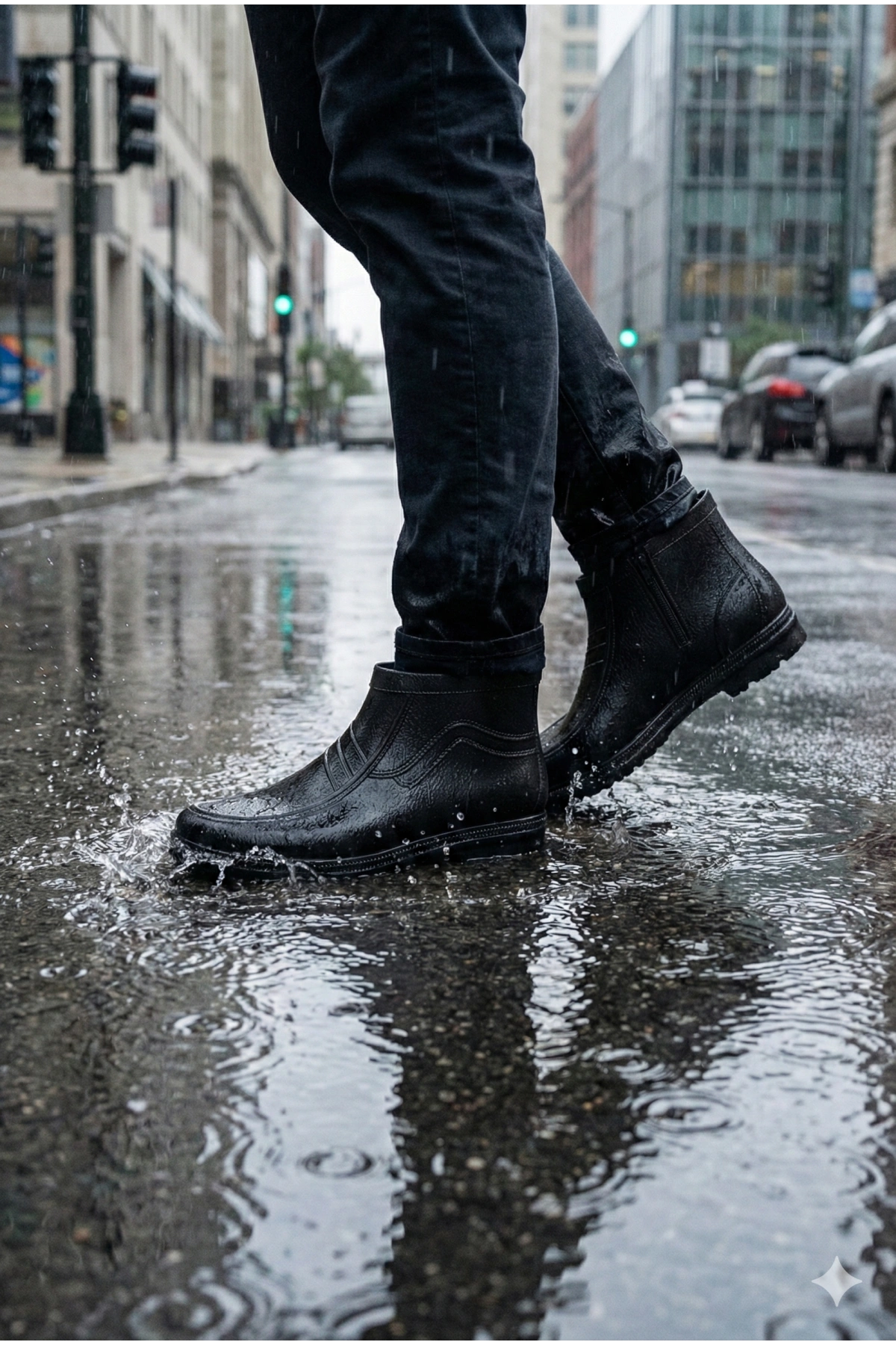 Belix Erkek Kışlık Su Geçirmez Bot 41-45 Siyah