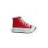 Elixia Kalın Tabanlı Kırmızı Boğazlı Uzun Keten Spor Ayakkabı
