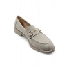 Dazzle Vizon Tokalı Süet Makosen Kadın Günlük Loafer Ayakkabı