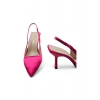 Ember Pembe Şık Ve Zarif Kadın Stiletto 7 cm Topuklu Ayakkabı