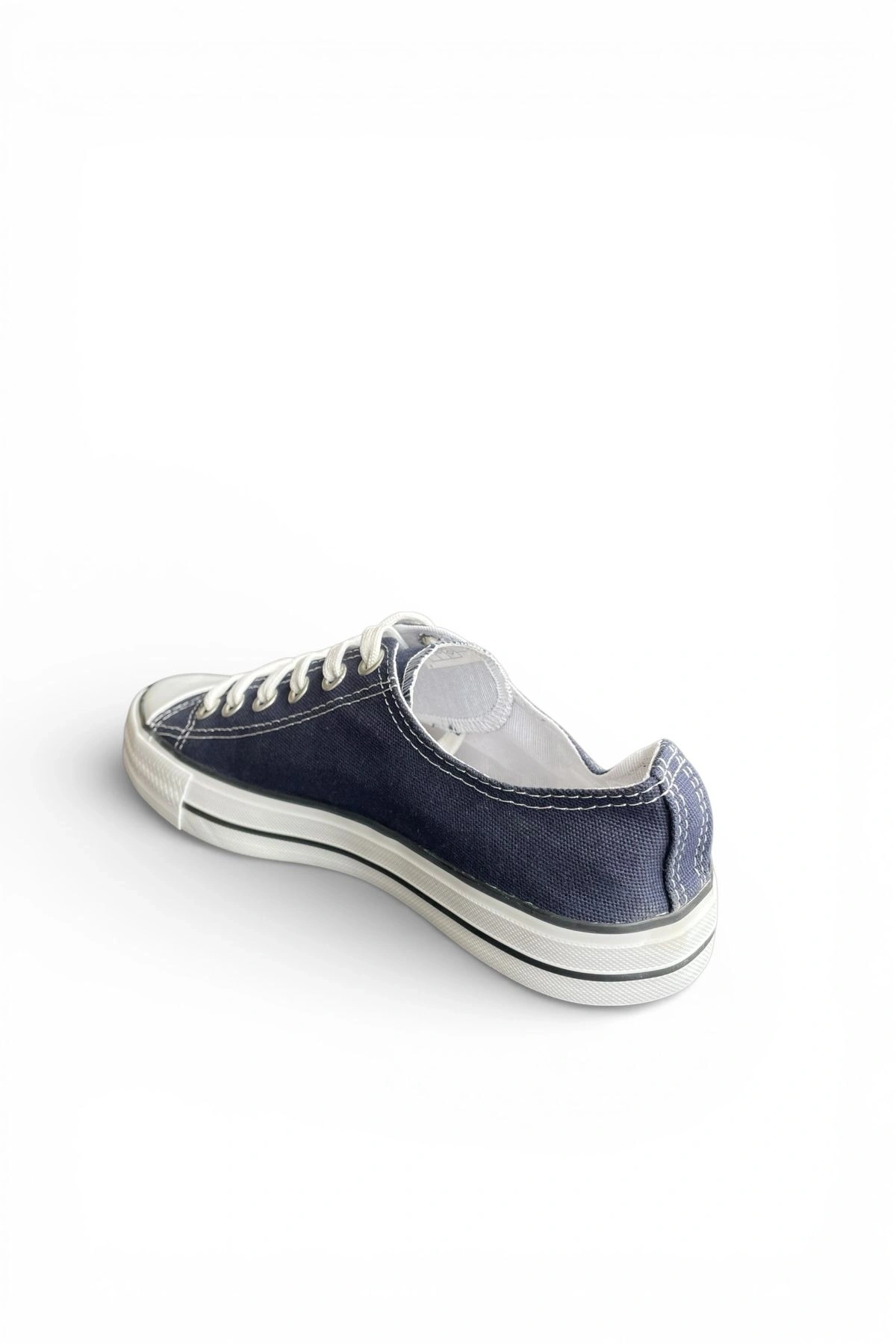 SkyHike Unisex Lacivert Kısa Rahat Keten Sneaker Spor Ayakkabı