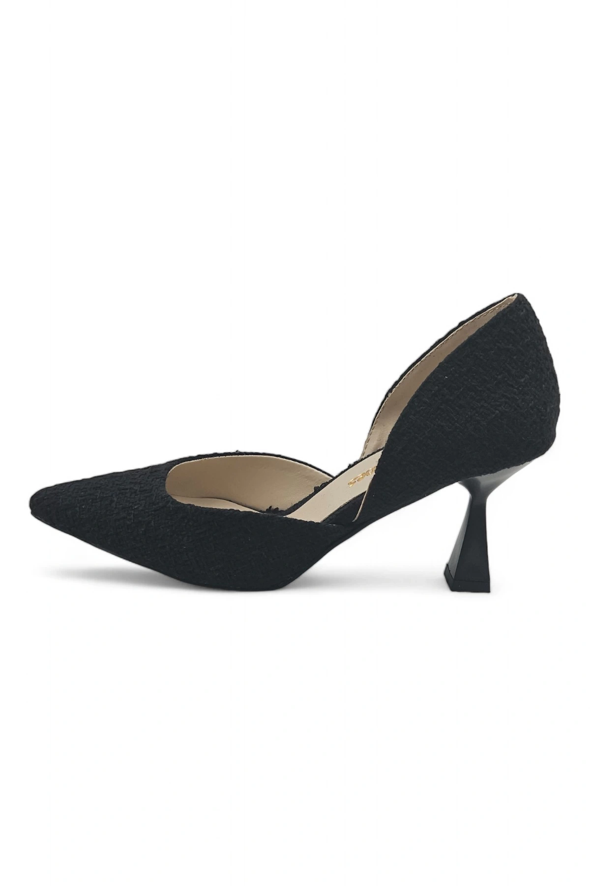 Dina Siyah Şık Ve Zarif Kadın Stiletto Topuklu Ayakkabı