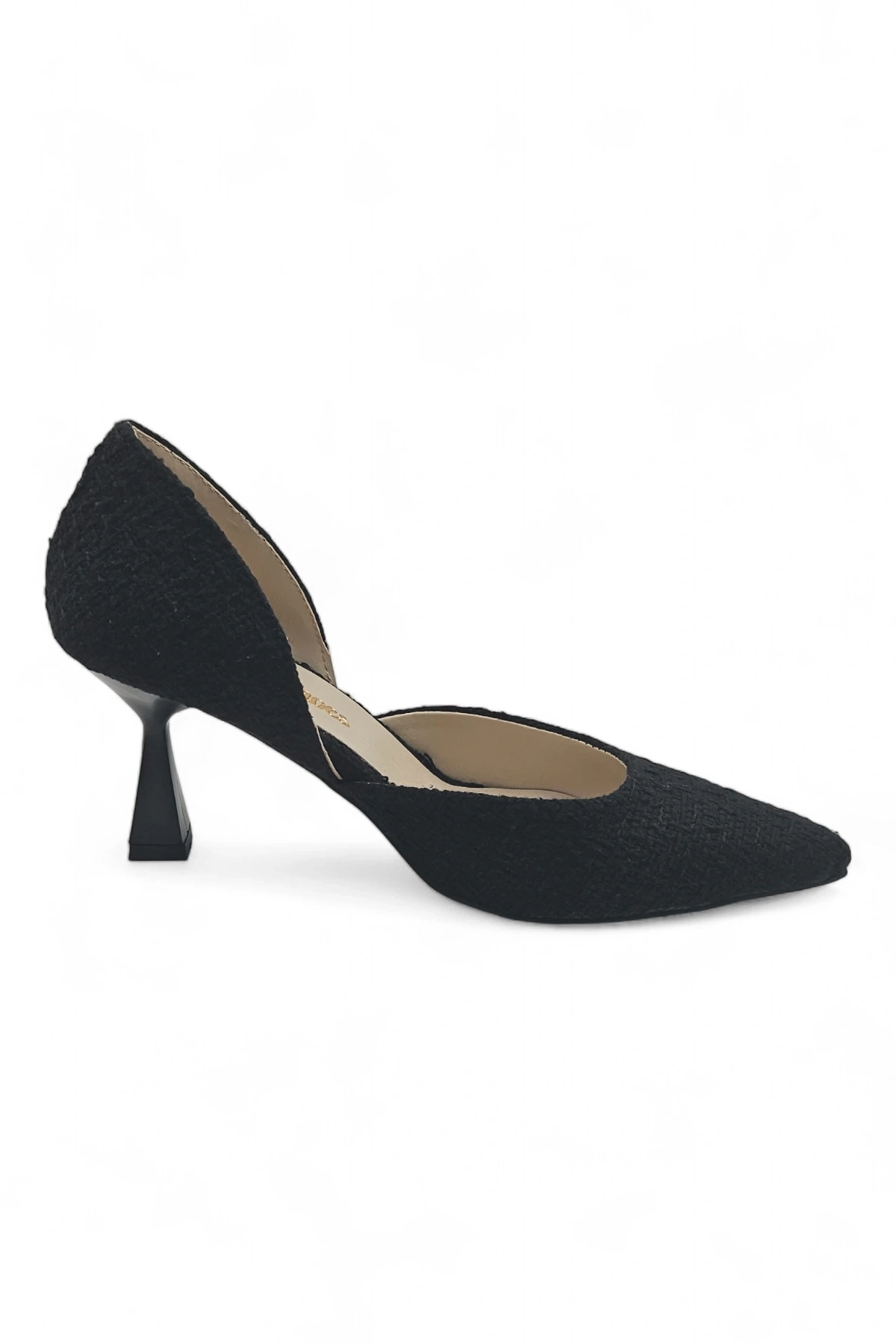 Dina Siyah Şık Ve Zarif Kadın Stiletto Topuklu Ayakkabı