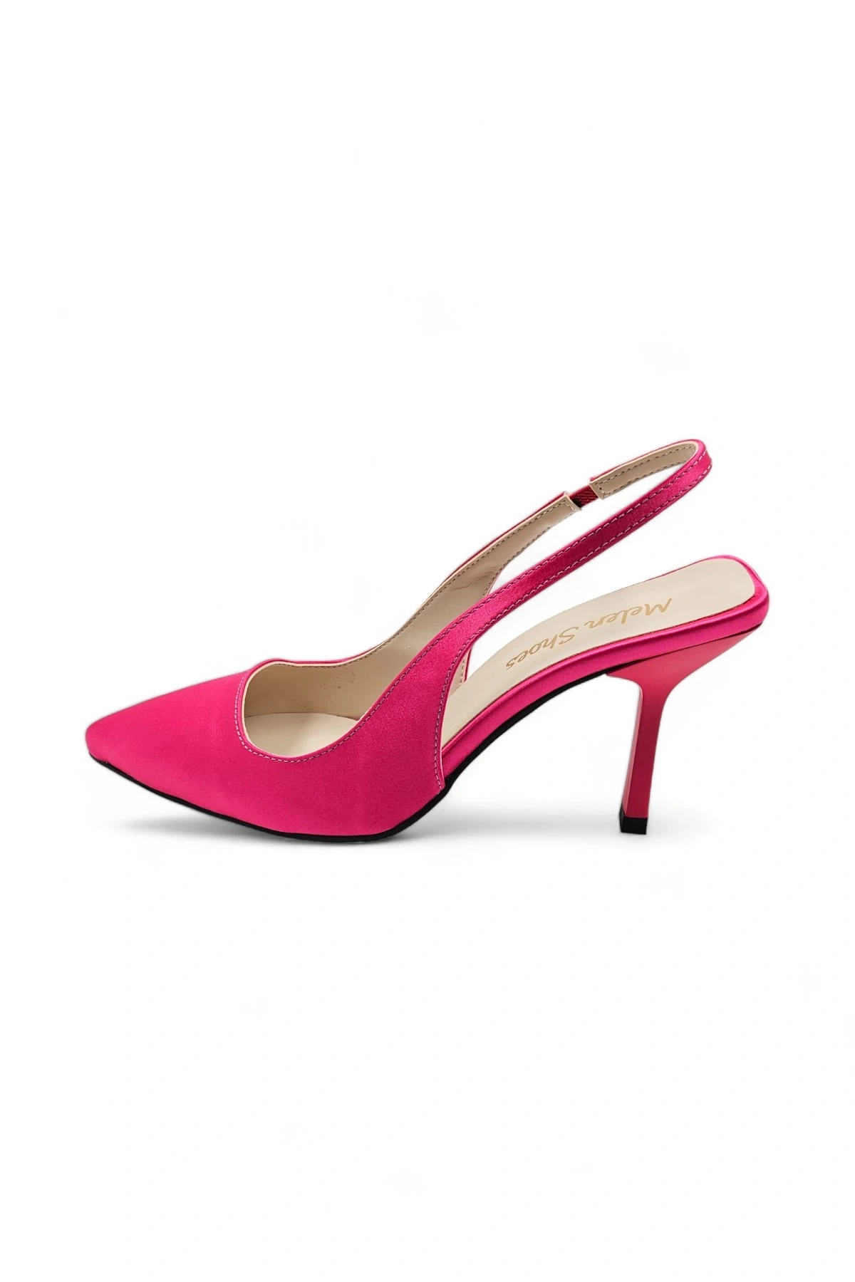 Ember Pembe Şık Ve Zarif Kadın Stiletto 7 cm Topuklu Ayakkabı