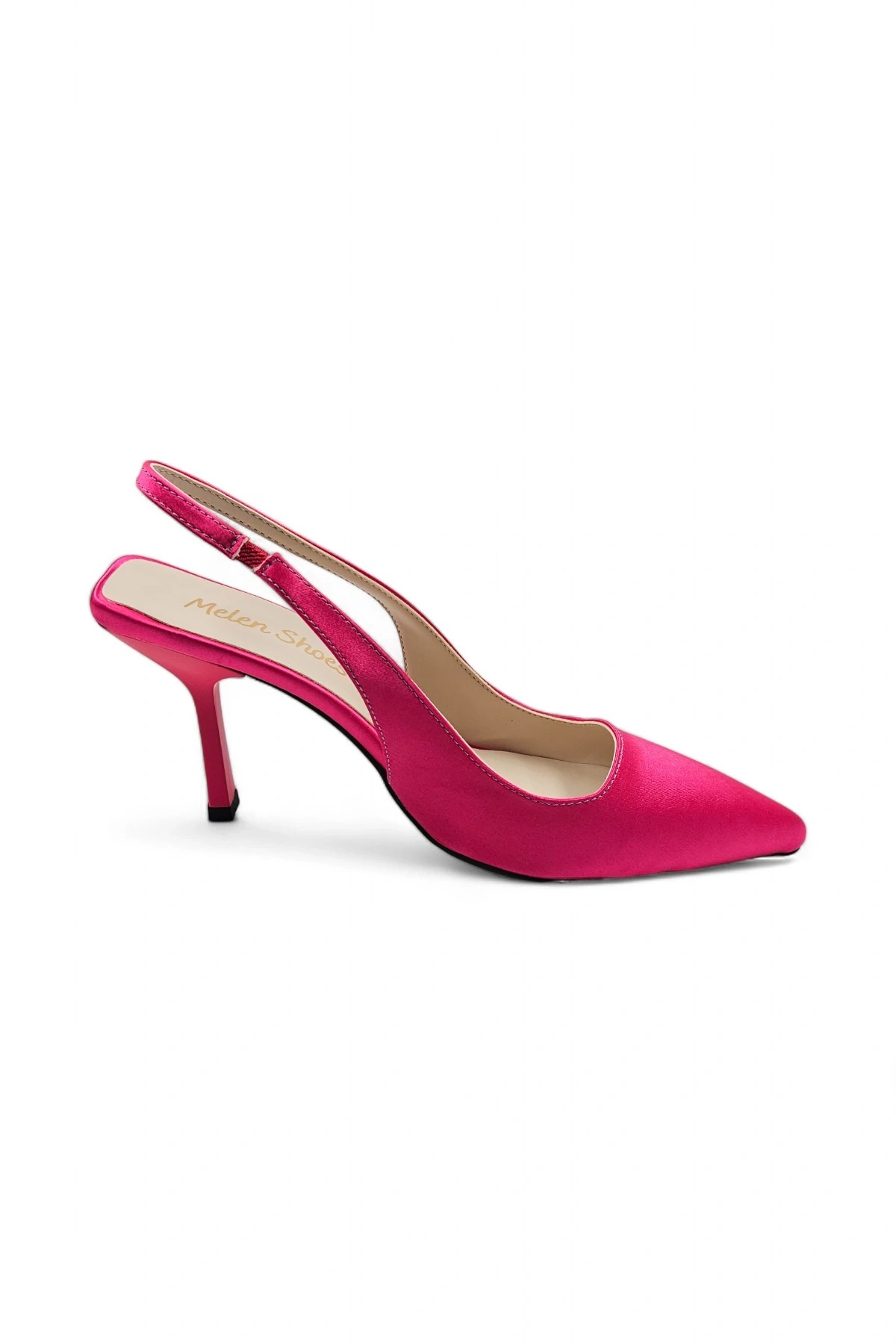 Ember Pembe Şık Ve Zarif Kadın Stiletto 7 cm Topuklu Ayakkabı