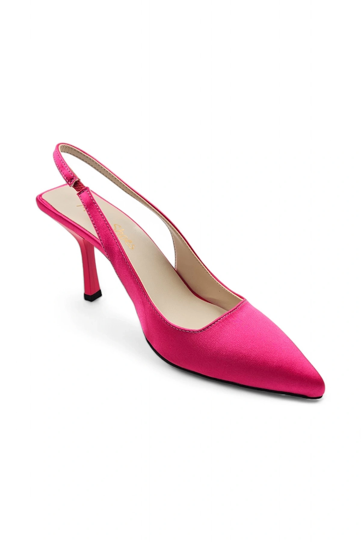 Ember Pembe Şık Ve Zarif Kadın Stiletto 7 cm Topuklu Ayakkabı