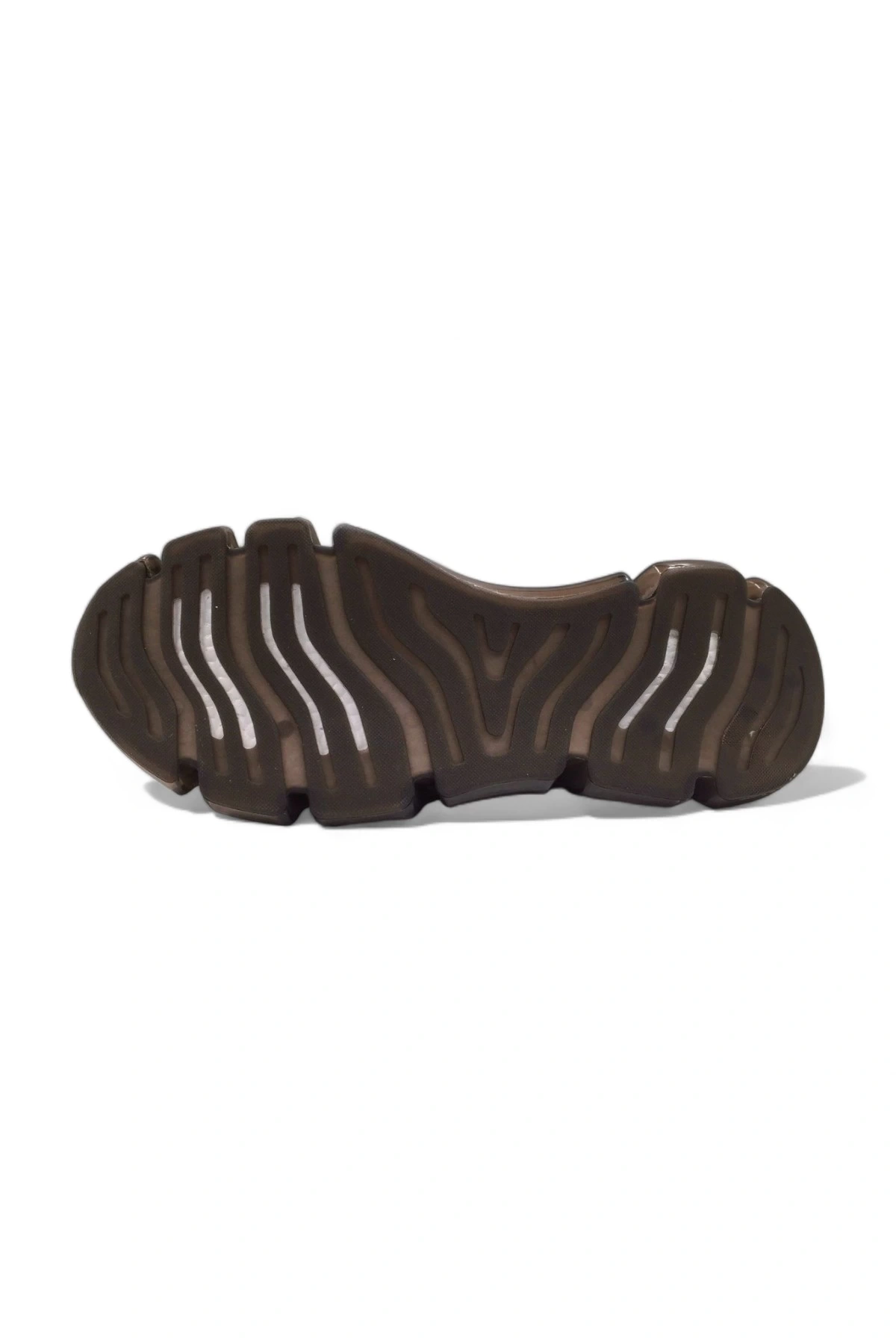 Eternis Kahverengi Bağcıklı Hakiki Deri Sneaker Spor Ayakkabı