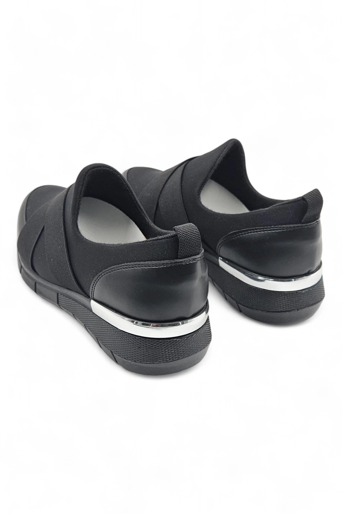 Fade Siyah Kadın Spor Ayakkabı Günlük Sneaker Spor Ayakabı