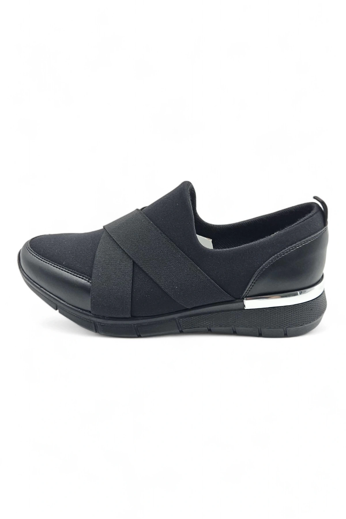 Fade Siyah Kadın Spor Ayakkabı Günlük Sneaker Spor Ayakabı