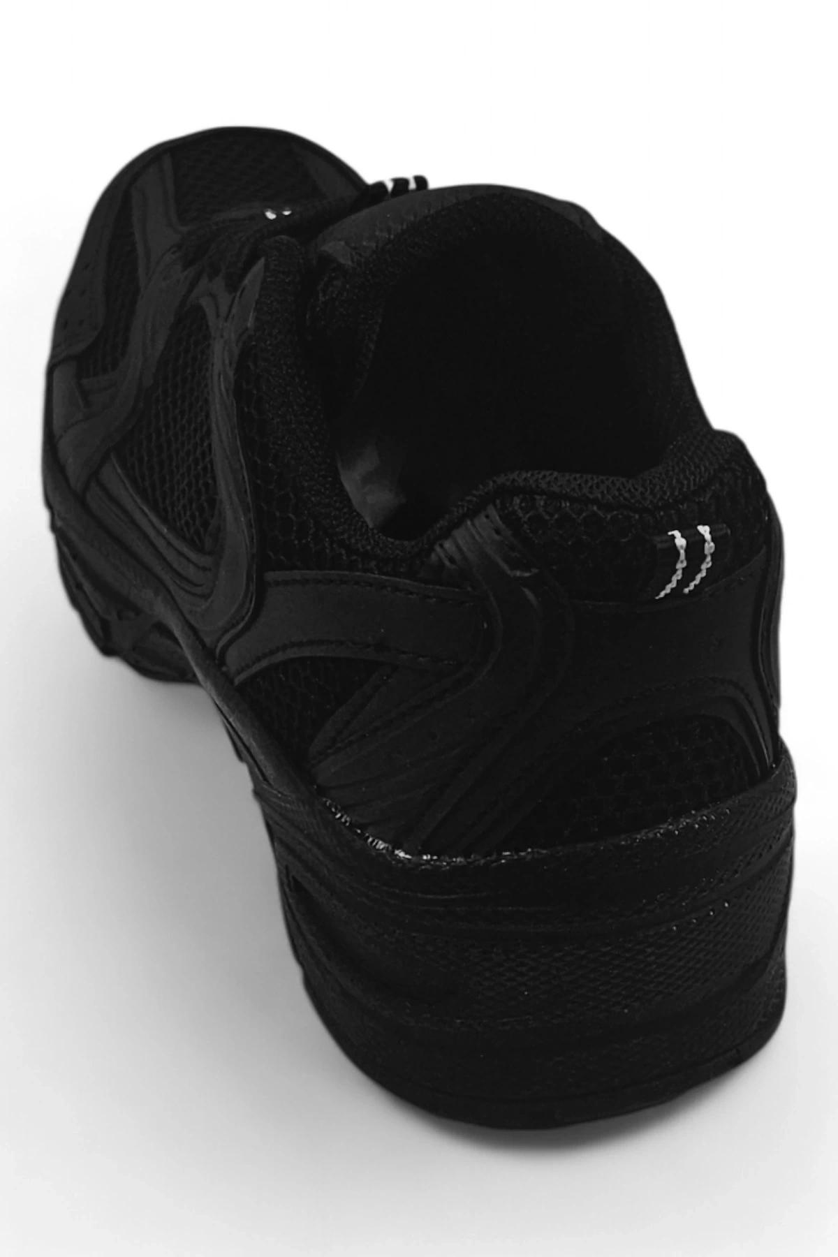 Haze Siyah Günlük Kadın Sneaker Spor Ayakkabı