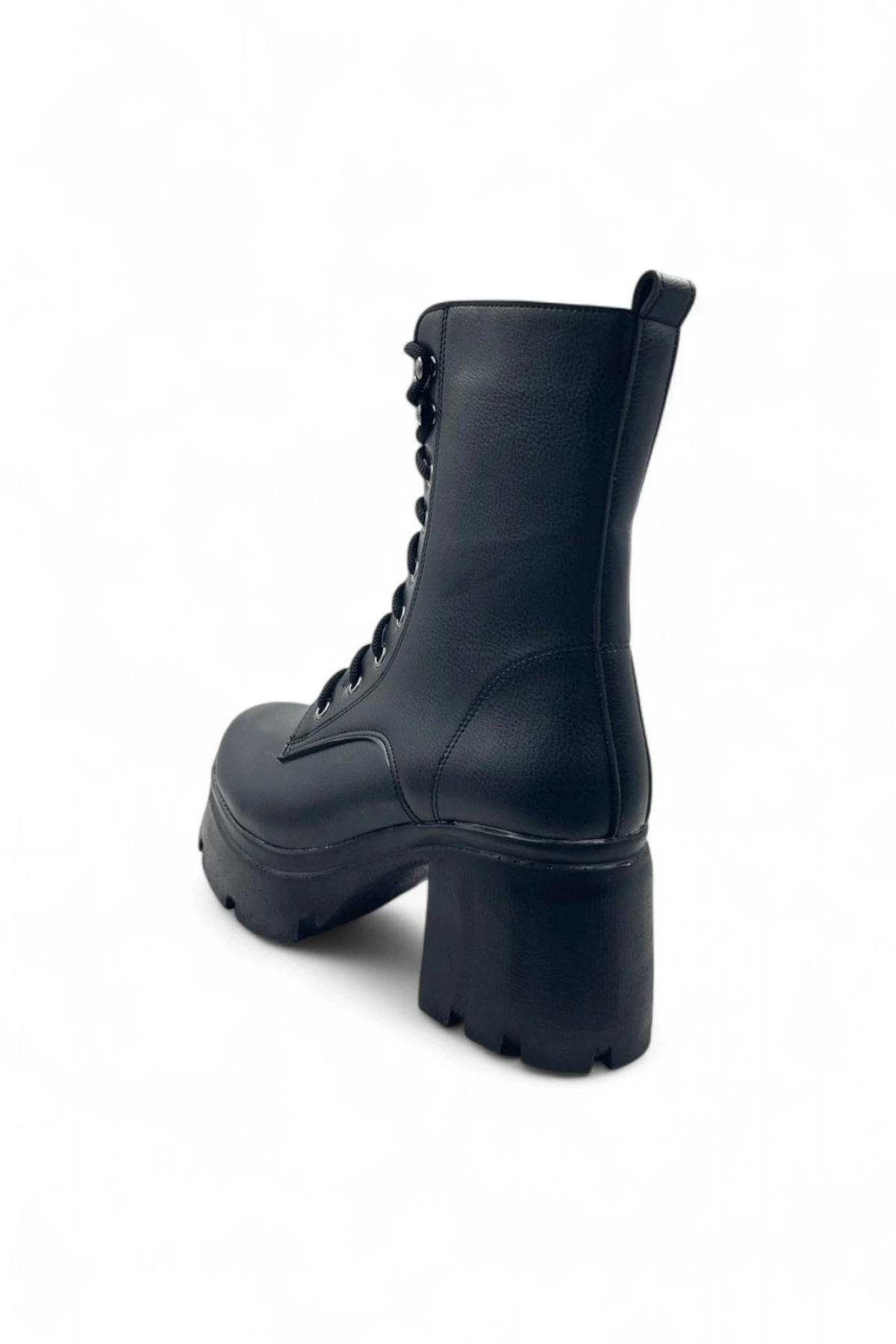 Kayles Siyah Rahat Kadın Bağcıklı Bot