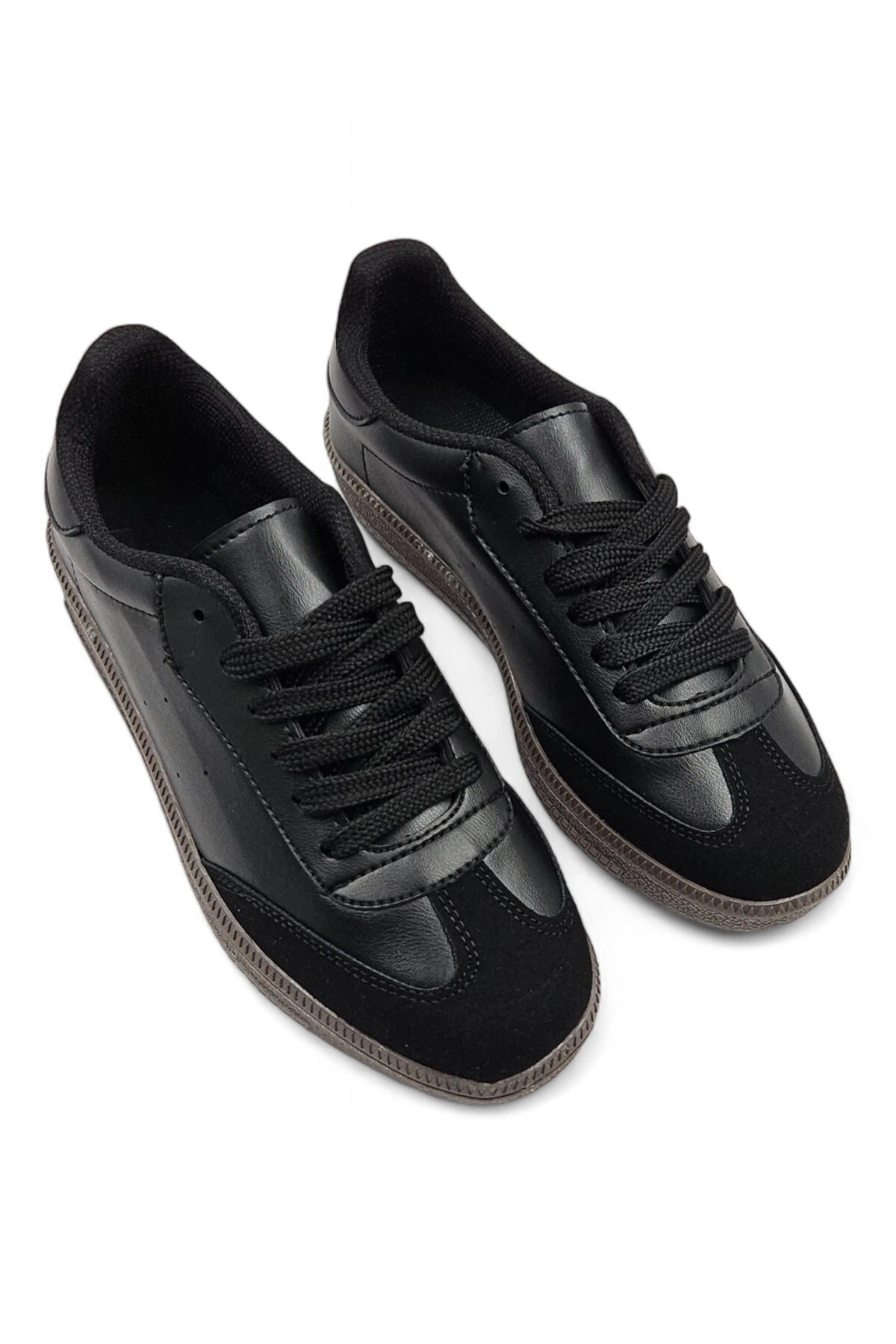 Retrowalk Siyah Retro Rahat Kadın Sneaker Spor Ayakkabı