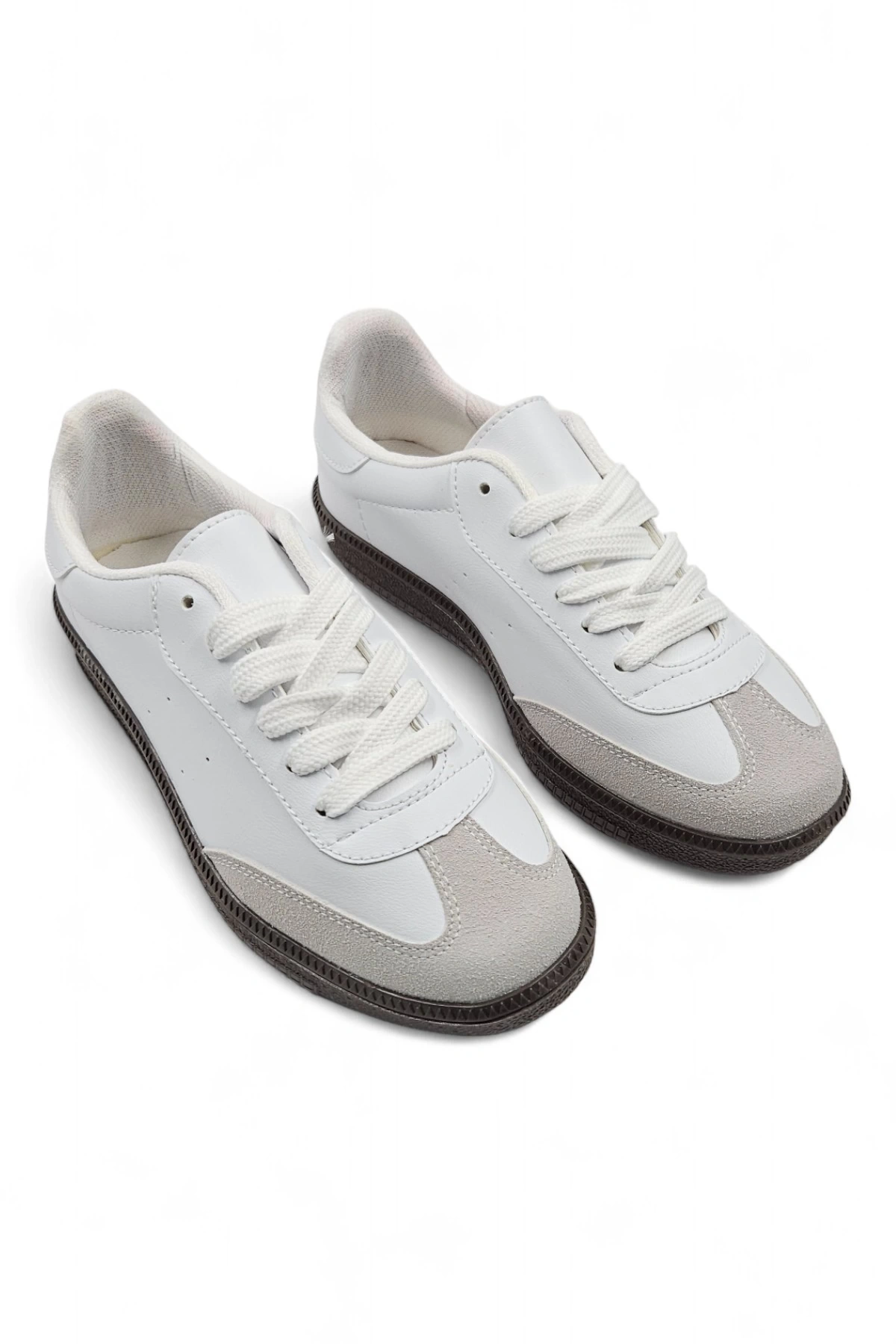 Retrowalk Beyaz Retro Rahat Kadın Sneaker Spor Ayakkabı