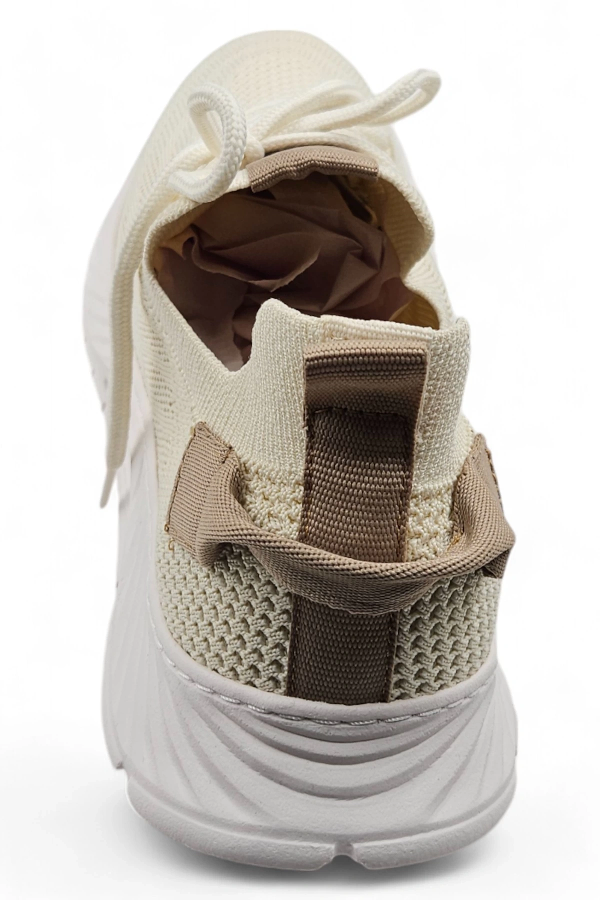 Stance Bej Bağcıklı Erkek Sneaker Spor Ayakkabı