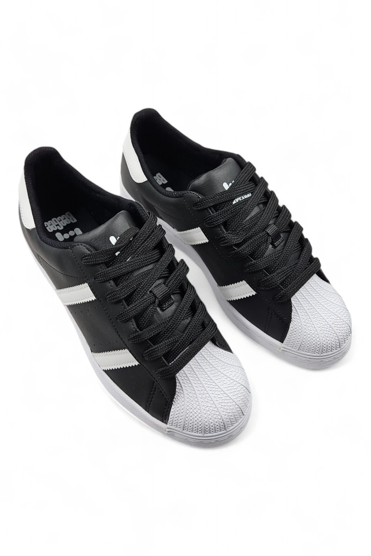 Thrust Siyah Bağcıklı Erkek Sneaker Spor Ayakkabı