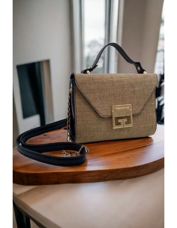 Elegant Suni Bej Kadın Omuz Çantası